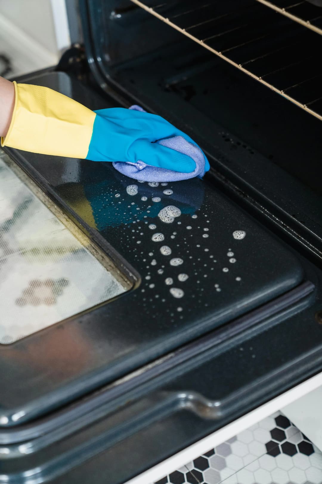 Deep clean oven